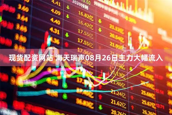 现货配资网站 海天瑞声08月26日主力大幅流入